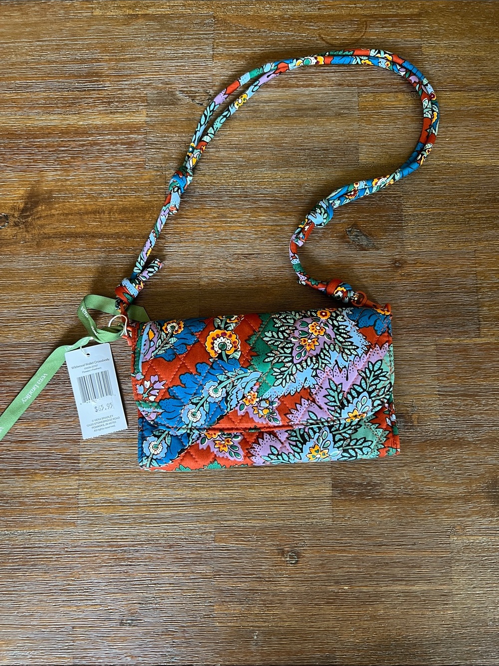Vera Bradley Wildwood Wallet Crossbody